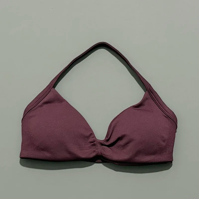 Halter Neck Tie-Side Bikini Set